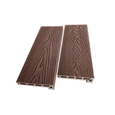 ARDeck Premium Composite Decking Edge Board Dark Brown