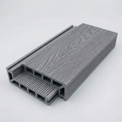 Composite Decking Step Silver