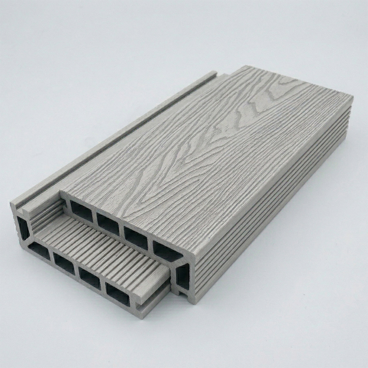 Composite Decking Step Ash
