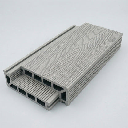 Composite Decking Step Ash