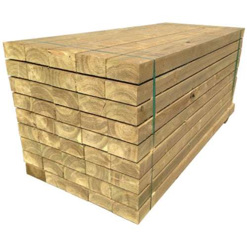 Softwood Sleeper 195mm x 95mm Treated Green